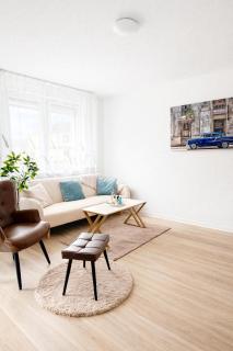 Modernes Apartment mit großem Balkon, Waschmaschine, Netflix & Einzelbetten - 6