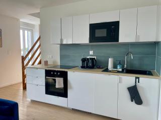 Duplex d Iroise rénové 2 chambres Centre Gouesnou Parking & Wifi - 4