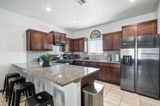 Modern 2BR 2BA Home King Bed Smart TVs C - 3