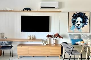 Flat Luxo com Piscina, Academia, Coworking e Rooftop Vista Mar - 4