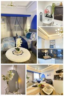 Gianna Suite Santorini Inspired Studio with pool and sunset view at Avida Tower 2 Aspira - 3