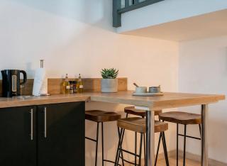 Duplex Lindor élégant - 2 chambres jusqu'à 4 personnes - Parking gratuit - 5