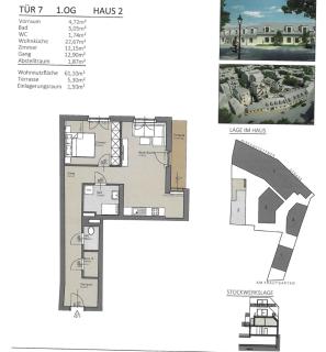 Quiet 2-bedroom apartment with balcony in Hirschstetten - 1