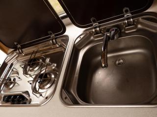 Przyczepa kempingowa-Jastarnia Maszoperia Sun4 Hel-3linia-4,5osob-blisko lasu - 6