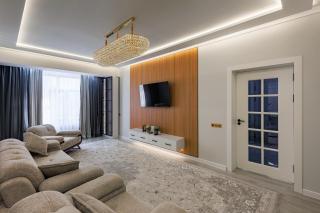 White Apartment Samarkand - 2BR - Near Airport - 1