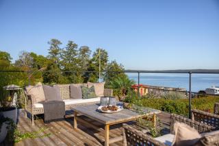 Architectural Waterfront Villa with Pool & Sauna - 8