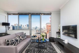 City views in Modern apartment with rooftop pool - Ciudad del Cabo - 8