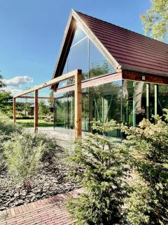 Modern Glass And Brick Retreat At Kronsee - 8