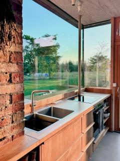Modern Glass And Brick Retreat At Kronsee - 7