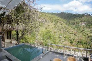 Mansaayan Villas by Aurella Hospitality-3BHK Luxury Valley View Villa in Kasauli with Private Pool, Treehouse & 70 inches Smart TV Bar Lounge - 1