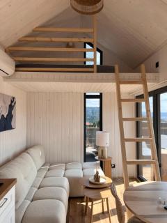 Okno na Beskidy -domek NIEBO z balią , sauną i niesamowitym widokiem na góry - 7