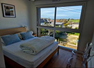 Modern apartment with sea-view balcony & parking in Pléneuf Val André - 0