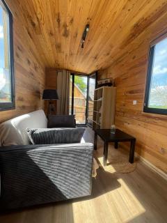 Roulotte cosy vue nature avec espace privé - 1