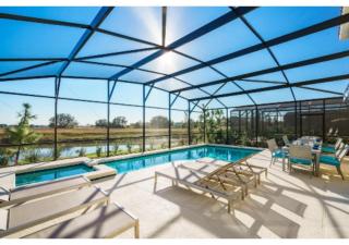 Fully Refurbished Vacation Home with South Facing Pool and Spa with Lake View in Quiet Community Nr Disney - 0