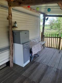 Mobilhome au bord d'étangs sur terrain privé - 5