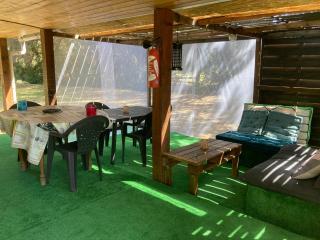 Mobilhome terrain privé cuisine d été Sud Corse - 1