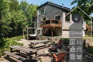 O Sommet -Game room-Spa-sauna-Lake Access - 0