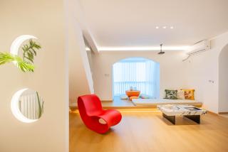 西安慕西国际设计师民宿酒店大雁塔地铁站店 - 5