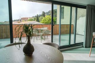 Les Suites du Parc - Appartement d'exception au dernier étage avec une grande terrasse vue mer de 2 chambres face au parc Simone Veil à 2 minutes des halles - 4