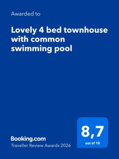 Lovely 4 bed townhouse with common swimming pool - 8