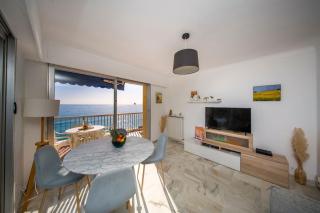 LE DAUPHIN Vue exceptionnelle - Clim - Front Mer - Menton - 8