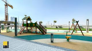 Modern Loft 1BR in SCVR Tower B - Meydan - 1