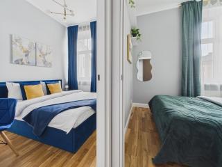 2BD City Centre apartment - 10 min to Old Town - 6