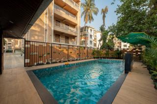 Chic 1BHK in Candolim with Pool & Gym near the Beach by HIREAVILLA - 4