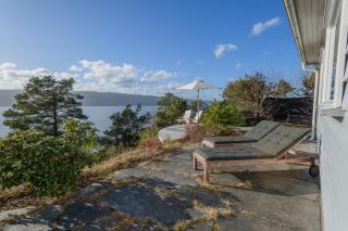 Pust Ut, Seaside cabin with fjord views & private terrace - 8