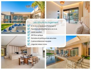Villa Tania - Piscine et jardin Privée Sans vis-à-vis Wifi HD - 6