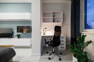 Bright Studio with Workspace - 3