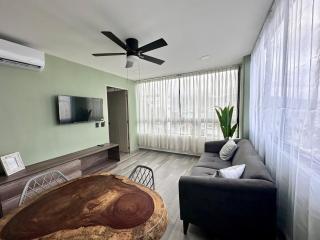 Precioso departamento de 2 recamaras con vista a la bahia - 1