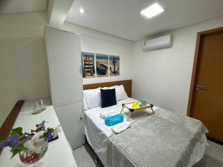 Flat completo a 7 min da praia e centro, wi-fi e piscina estilo resort - 8