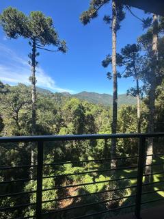 Pousada Paraíso das Araucárias Monte Verde Vista das montanhas - 1