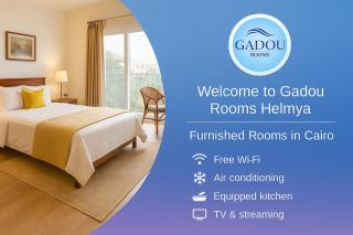 Gadou Rooms Helmya Single Bed • Shared Room Central Cairo - 9