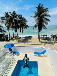 Residencia Madona del Mar - Casa Frente al Mar con Piscina - Zorritos - 0