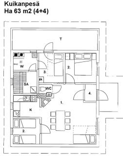Kuikka Seetaucher-villa by the crater lake - 4