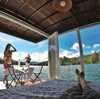 Hotel Pietrasanta Cabañas frente a la Represa Peñol Guatape - 9