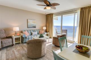 Shores of Panama 1602-1 BdrmBunks Sleeps 6. Free Fun Gulf Front Balcony - 0