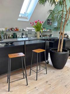 Penthouse With Plants And Art Near Kødbyen - 5