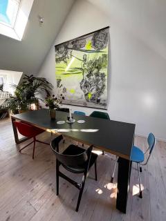 Penthouse With Plants And Art Near Kødbyen - 4