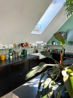 Penthouse With Plants And Art Near Kødbyen - Kopenhagen - 4