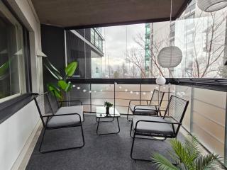 41,5m2 - Location - Balcony - Sauna - Self check-in - 3