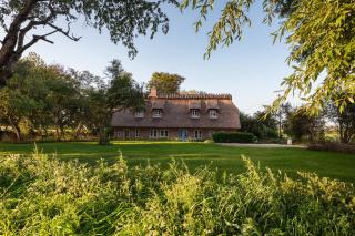 Entzückende Reetdachkate am Feldrand mit Kamin - 7