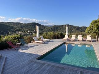 Villa Giuliaca piscine chauffée, calme, vue spectaculaire, proche des plages - 5