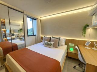 Apt Eco-Luxo Pé na Areia com Vista Mar 800m Centro - 5