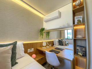 Apt Eco-Luxo Pé na Areia com Vista Mar 800m Centro - 3