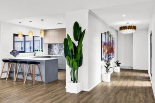 Modern private room with shared cozy living - 3