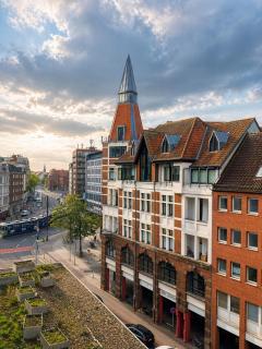 Comfortable & central 3-room-apartment in Hannover l Self-Check-in I Parking, Elevator & Balkony - 8