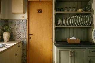 Artsy Wooden Cottage - 1